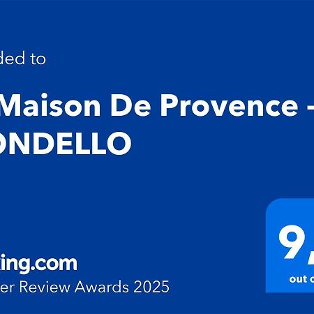 La Maison De Provence - Монделло Экстерьер фото